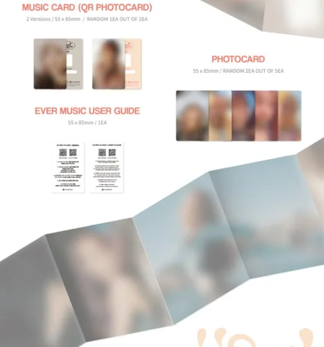 Vista 3 de CHUU Howl 1er mini álbum EVER MUSIC ALBUM Ver