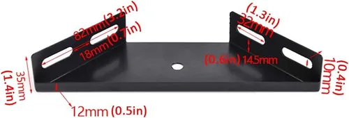 Vista 5 de Patas ajustables para cama de muebles, patas de repuesto de aleación de aluminio, patas de soporte de aleación de aluminio, conexión de código