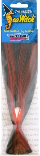 Vista 40 de C&H Lures Señuelos de Pesca Sea Witch - Originales Desde 1959, Faldas de Nylon Revelan Cabeza con Peso, 15 Colores, 8 Pesos de Cabeza, Señuelo