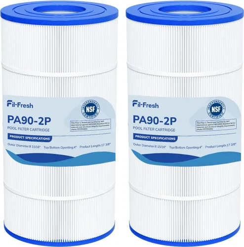 Vista 9 de Fil-fresh Cartuchos de filtro de piscina C900 compatibles con Hayward C900, repuesto para Pleatco PA90, Hayward CX900RE, Unicel C-8409, 90 pies
