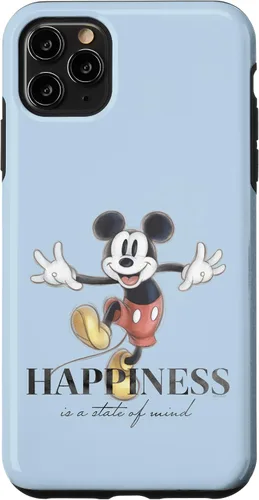 Vista 13 de Disney 100 aniversario Mickey Mouse D100 Quote Happiness Case para iPhone 17