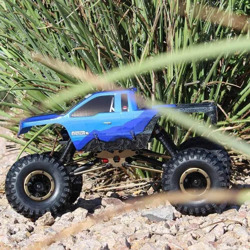 Vista 5 de Redcat Racing Everest-10 - Rastreador eléctrico de rocas con electrónica impermeable, control de radio de 2.4 GHz (escala 1/10), azul/negro