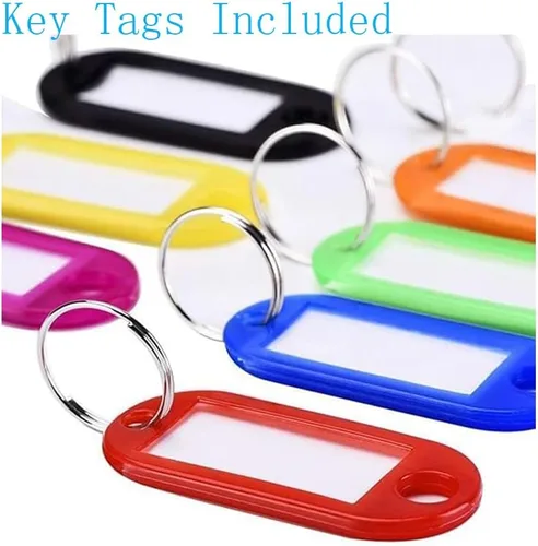 Vista 4 de 4 llaves de equipaje 007 002 para cerraduras de equipaje candado de maleta (4PCS_002Key)