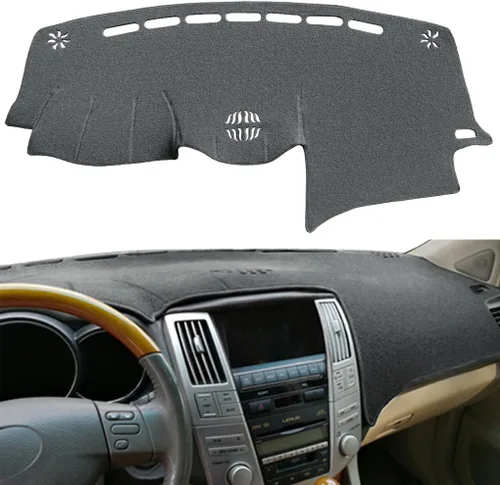 Vista 6 de Alfombrilla para tablero para Lexus RX330 RX350 RX400h (beige) F82 Protector de alfombra de ajuste personalizado RX330/2007-2009 RX350/2006-2008