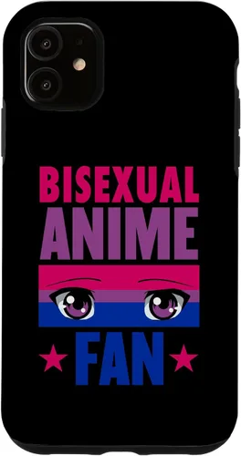 Vista 5 de iPhone 15 Bisexual Anime Fan Art Kawaii Japonés Manga Ilustración Caso