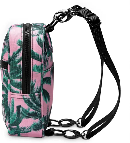 Vista 7 de Vibe Festival Gear Bolso bandolera pequeño para mujeres y hombres, multiuso 5 en 1 de (rPET), bolsa de cinturón de poliéster reciclado, mochila