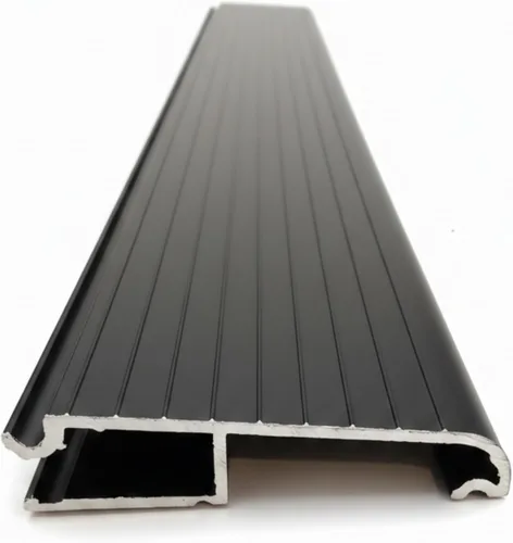 Vista 8 de KC Hardware Extensión de umbral de aluminio, extensor de umbral de puerta de alta resistencia para umbral existente, transición suave de puerta, uso