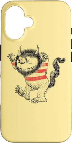 Vista 14 de Where The Wild Things are Line Art - Carcasa para iPhone 17