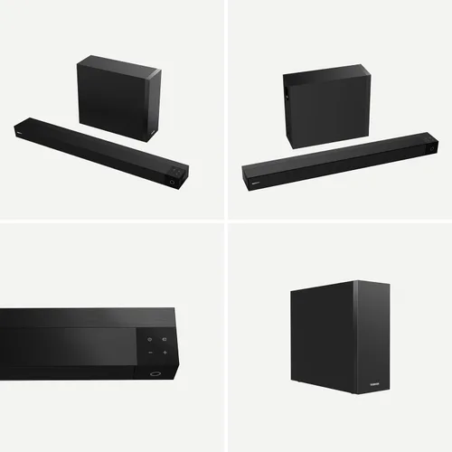 Vista 11 de Toshiba Barra de sonido C210WR 2.1 CH con subwoofer inalámbrico, Dolby Audio, DTS Virtual:X, Easy Control, 6 modos de ecualización, Bluetooth 5.4