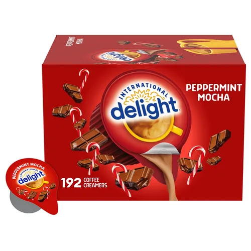 Vista 13 de International Delight - Vainilla Francesa, cremas para café de una porción, 192 unidades (1 paquete), crema para café no láctea apta para almacenar