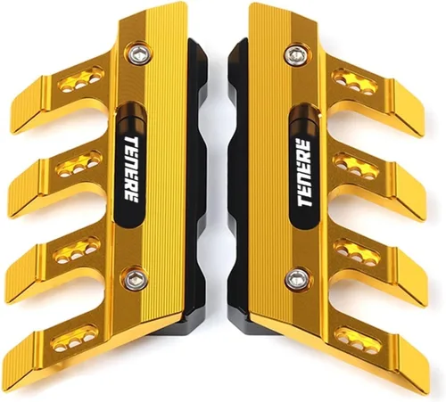 Vista 9 de Guardabarros delantero CNC para motocicleta, protector de caída para Yamaha XT660Z XT660R (color : A)