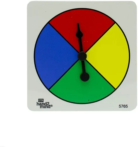 Vista 8 de hand2mind - 4589 ETA Color/Number Spinner Collection, Juego de 6