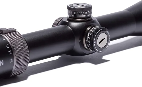 Vista 3 de Maven RS.1-2.5 - Alcance de rifle de caza FFP de 15X44 mm (negro, SHR-W (MOA))