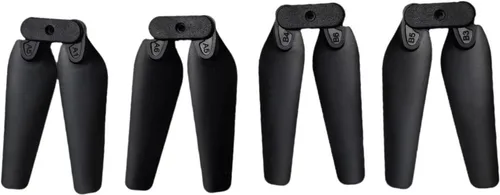 Vista 4 de 4 piezas de hélices, reemplazo, accesorio plegable ligero para drones E58, E88, E88Pro y S85, Quadcopter