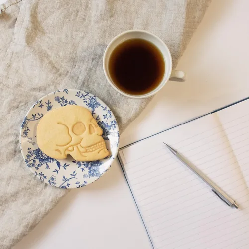 Vista 6 de Cortador de galletas Anatómico Cráneo Humano, 1 pieza - Bakerlogy