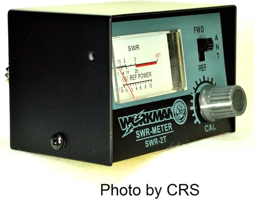 Vista 2 de Workman Medidor SWR para antenas de radio CB SWR2T