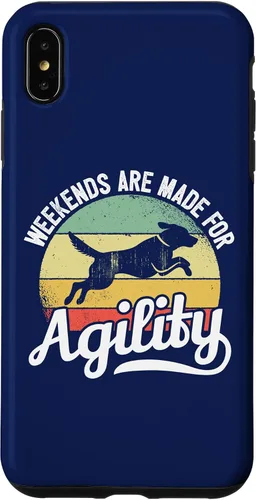 Vista 7 de iPhone 15 Dog Agility Handler - Weekends Are Made For Dog Agility Case