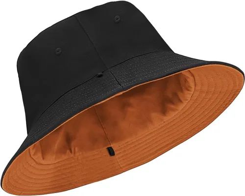 Vista 9 de Sombrero de pescador XXL grande de algodón para mujeres y hombres, cabeza grande, reversible, de gran tamaño, sombreros de pescador, unisex