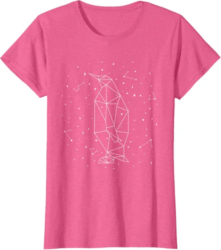 Vista 66 de Sternbild Penguin Constellation Emperor Sea Bird Penguin Camiseta Negro