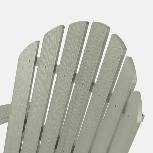 Vista 6 de Highwood Hamilton - Silla Adirondack plegable y reclinable fabricada en Estados Unidos, tamaño adulto, eucalipto