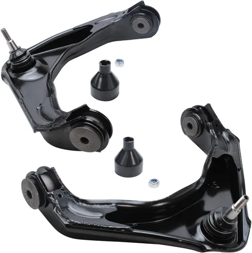 Vista 51 de Detroit Axle - 2 piezas Brazos de control superior delanteros para BMW X5 2007-2018 X6 2008-2019 Brazos de control superior con juntas esféricas