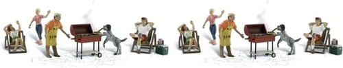 Vista 3 de Woodland Track H0 - Figuras en Barbacoa