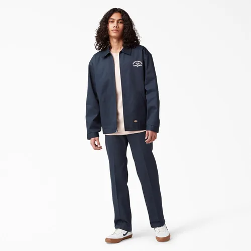 Vista 5 de Dickies Pantalones de trabajo ajustados 873 para hombre Azul marino oscuro