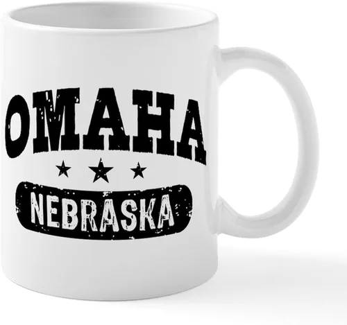 Vista 62 de CafePress I Love Nebraska Taza de café de cerámica de 11 oz (11.0 fl oz)