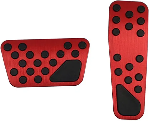 Vista 10 de Cubierta de pedal de aleación de aluminio para Dodge Challenger 2008-2023 para Charger 2011-2023 para Chrysler 300 300C 2009-2019, cubiertas