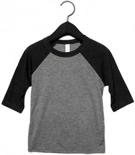 Vista 5 de Bella + Canvas - Camiseta de béisbol de manga 34 (3200Y)
