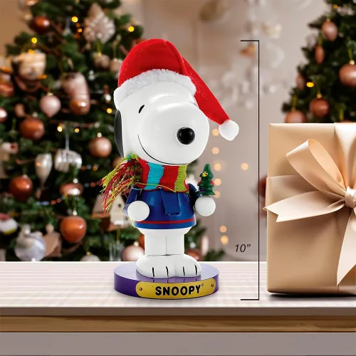 Vista 3 de Peanuts Kurt Adler PN6801L Snoopy Cascanueces de 10 pulgadas