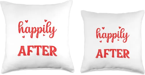 Vista 3 de You Are My Happily-Ever-After Valentine's Day Throw Pillow