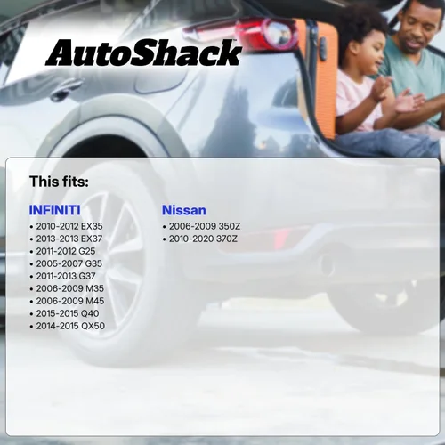 Vista 2 de AutoShack Rotores de Freno Delanteros y Traseros Pastillas de Freno de Cerámica Repuesto Para Nissan 370Z 350Z INFINITI G35 M35 EX35 G25 QX50 M45