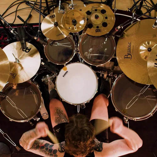 Vista 7 de Meinl Cymbals B12S Byzance Platillo tradicional Splash de 12 pulgadas (VIDEO), metálico