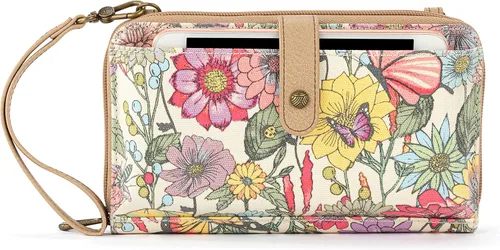 Vista 20 de Sakroots Artist Circle - Cartera/Brazalete grande para teléfono celular Aqua World
