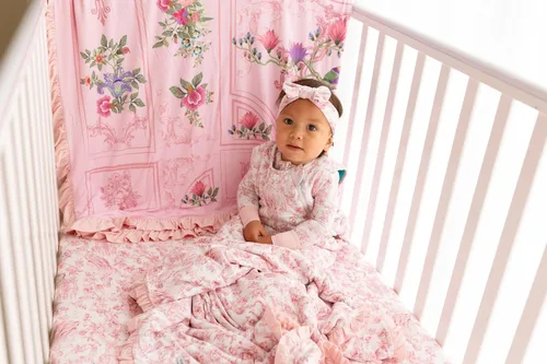 Vista 6 de Posh Peanut Bolsa de dormir para bebé, manta portátil sin mangas para bebés Antoinette