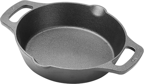 Vista 2 de WINCO Sartén de hierro fundido, negro
