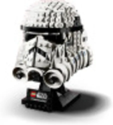 Vista 2 de Casco de Stormtrooper de LEGO Star Wars 75276 Kit de construcción, genial colección de Star Wars para adultos (647 piezas)