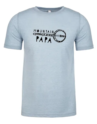 Vista 23 de I'd Hike That, Graphic Men's Tee, Funny T Shirt, Shirts with Sayings, Stonewash Blue or Sage (XL, Stonewash Blue)