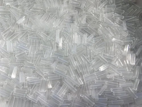 Vista 8 de Cuentas de corneta checa 40 gr / 1.4 oz Tubo de vidrio tamaño #3 0.276 in (mezcla surtida)