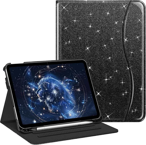 Vista 26 de Fintie Funda tipo libro para iPad (A16) de 11ª generación de 11 pulgadas Negro