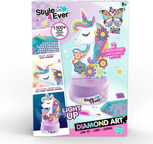 Vista 2 de Juego de lámparas de arte de diamante