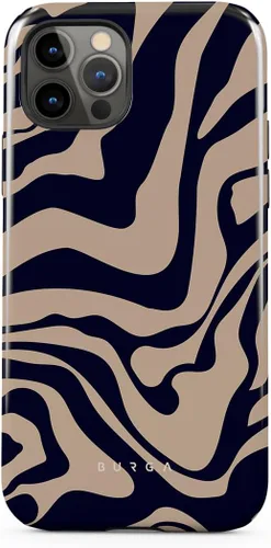 Vista 143 de BURGA Funda de teléfono para iPhone 12 Pro Max, bonita, moderna, estética, con patrón, protección rígida, se adapta a Apple iPhone 12 Pro Max