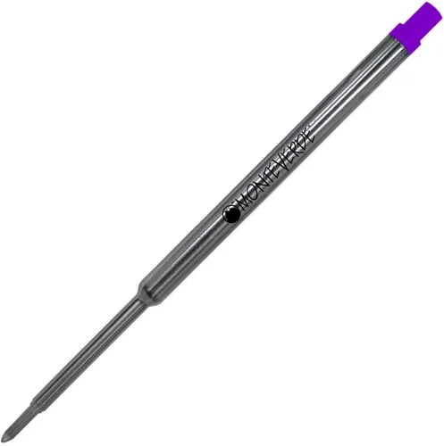 Vista 14 de Monteverde Recambios de bolígrafo suave USA para adaptarse a bolígrafos Waterman, punta media, negro, paquete de 2, rendimiento de escritura suave