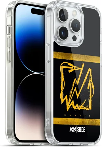 Vista 21 de Head Case Designs Funda de gel con licencia oficial de Tom Clancy's Rainbow Six Siege Bandit Icons [protección de grado militar] compatible