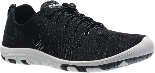 Vista 2 de RocSoc Zapatos acuáticos de tela tejida de verano para hombre transpirables con cordones de velocidad de secado rápido para kayak pesca conducción