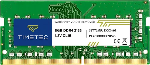 Vista 3 de Timetec 8 GB DDR4 SODIMM para Intel NUC KIT/Mini PC/HTPC/NUC Board 2133MHz PC4-17000 sin ECC sin búfer 1.2V CL15 1Rx8 Rango único 260 Pin de memoria
