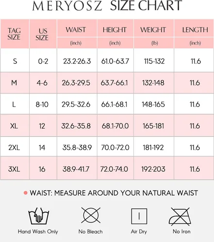 Vista 2 de MERYOSZ Corsé de entrenamiento de cintura con cremallera y control de abdomen, faja transpirable para mujer, faja deportiva