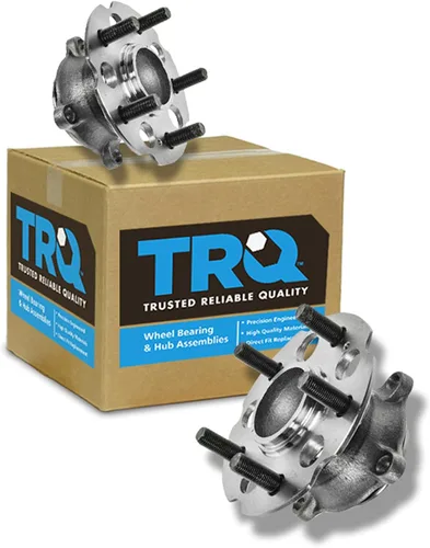 Vista 148 de Conjunto de rodamiento de rueda delantera de 2 piezas y buje TRQ Compatible con Pontiac Solstice 2006-2009 Saturn Sky 2007-2010