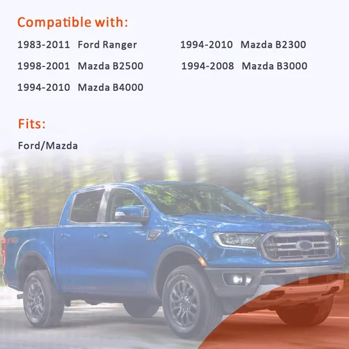 Vista 4 de Kit de accesorios de montaje de pernos de caja de camión para Ford Ranger 1983-2011, Mazda B2300 B4000 1994-2010, B2500 1998-2001, B3000 1994-2008